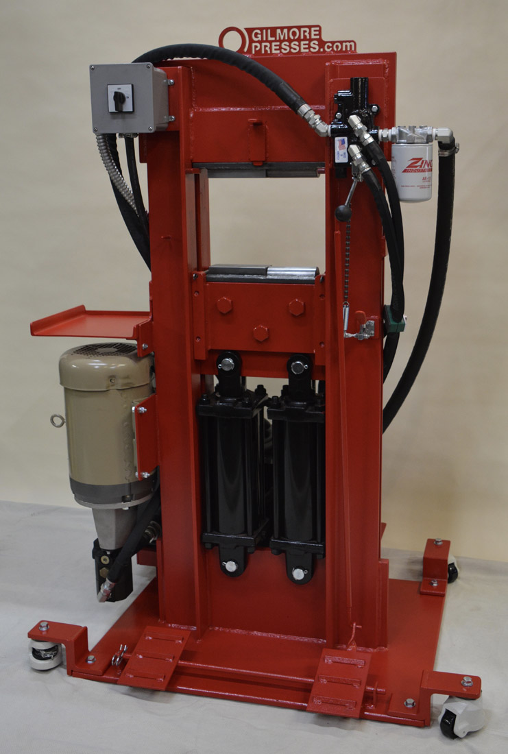 gilmore presses 50 ton hydraulic forging press